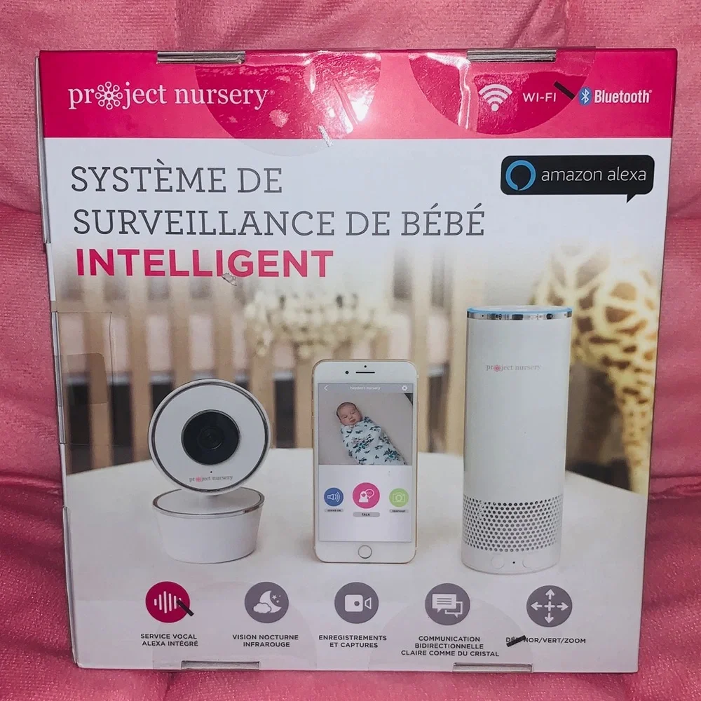 COPY - Project Nursery Smart Nursery Baby Monitor System with Alexa NIB